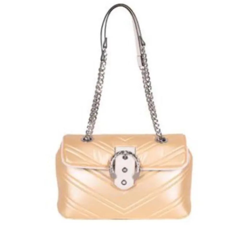 Circus by Sam Edelman Carmen Shoulder Bag in Lemon 🍋 Wash Silver